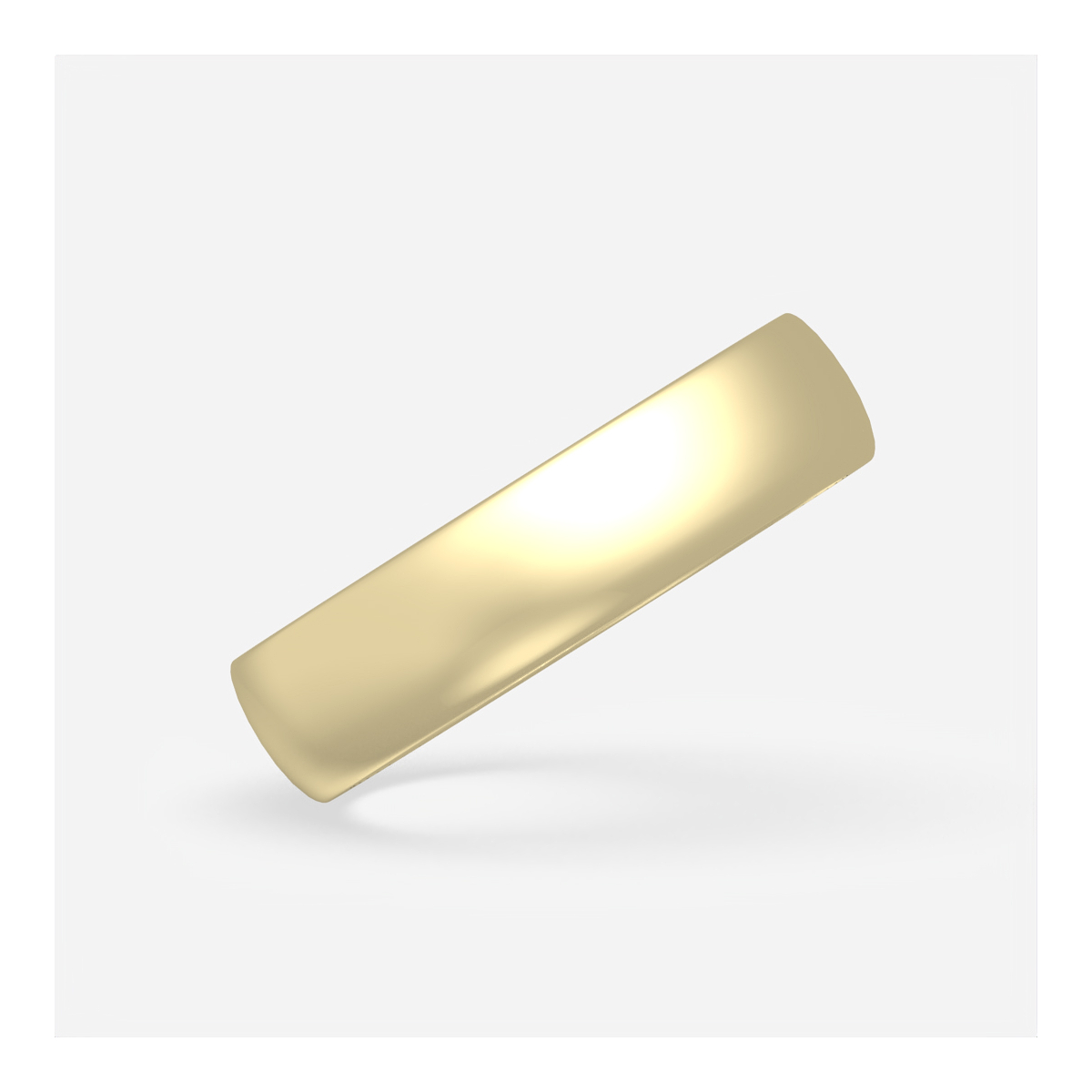 Additional Image 1 for  5mm Dome Wedding Band
